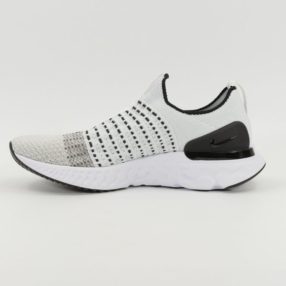 Nike Men's React Phantom Run Flyknit 2 'Oreo' CJ0277-100 size 9 - 13 - Picture 3 of 8